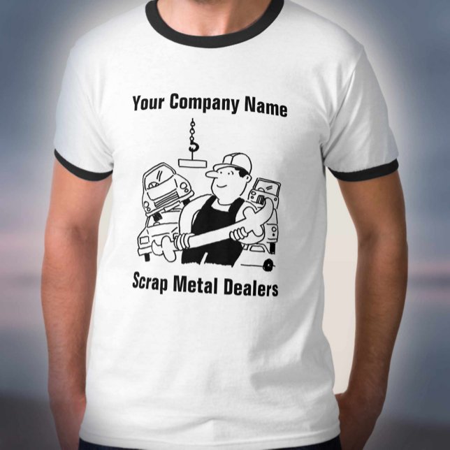 Cartoon-T - Shirt für Metallhändler (Von Creator hochgeladen)