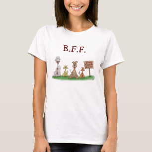 Cartoon-T - Shirts: Beste Freunde für immer T-Shirt