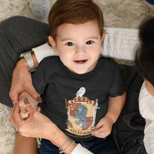 Cartoon tapferes Wappen von Gryffindor Baby T-shirt