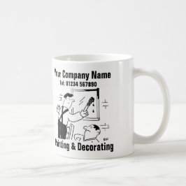 Cartoon-Tasse für Malerei und Dekoration Kaffeetasse