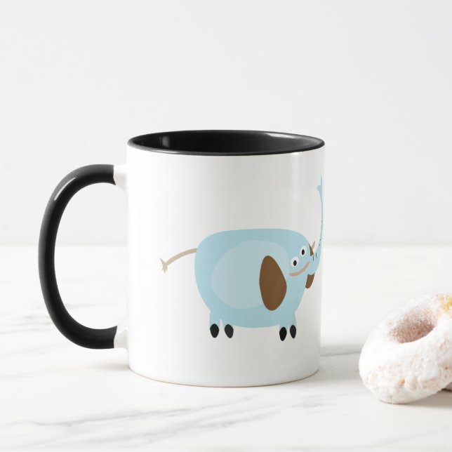 Cartoon-Tasse Tasse (Mit Donut)