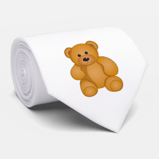 Cartoon Teddy Design Krawatte