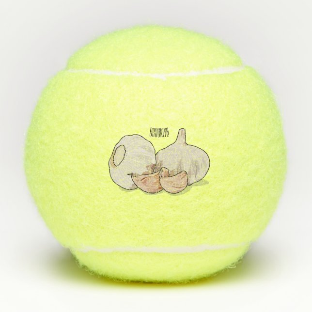 Cartoon Tennisbälle (Vorderseite)