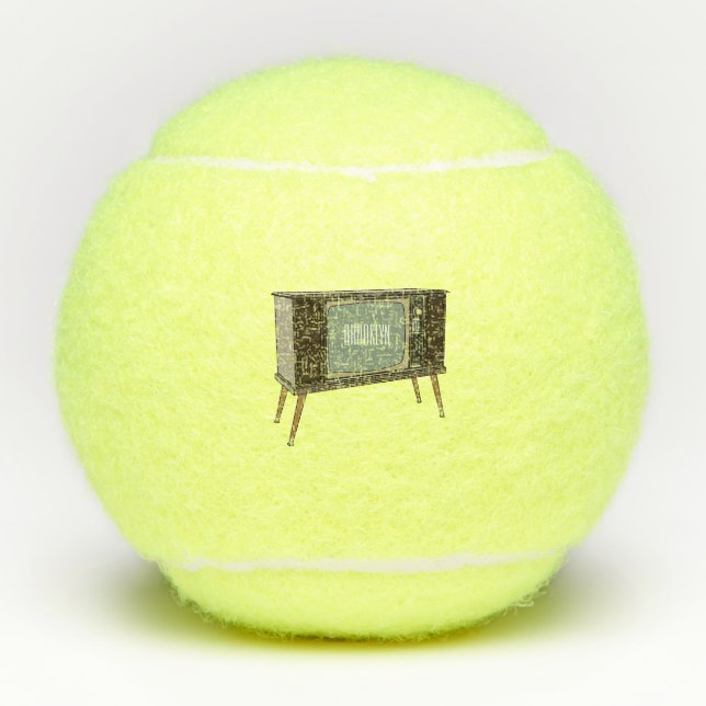 Cartoon Tennisbälle (Vorderseite)