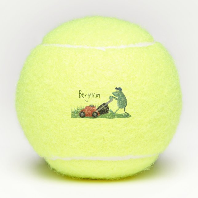 Cartoon Tennisbälle (Vorderseite)