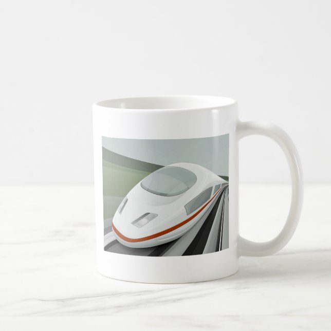 Cartoon TGV Tasse (Rechts)