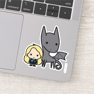 Cartoon Theater und Luna Art Aufkleber