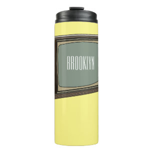 Cartoon Thermosbecher