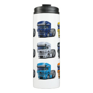 Cartoon Thermosbecher
