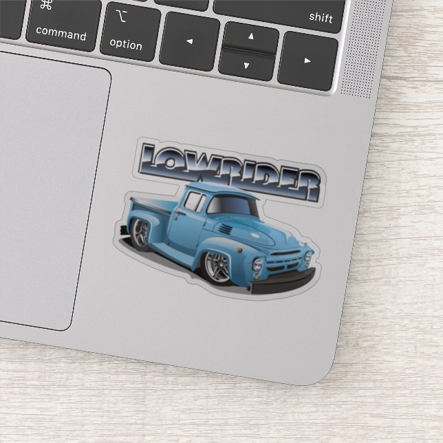 Cartoon-Tiefleiter Aufkleber (Detail)