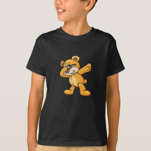 Cartoon-Tiere mit sonnigen Dabbing-Bären T-Shirt