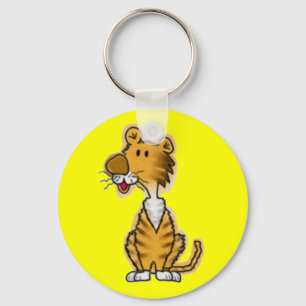 Cartoon Tiger Schlüsselanhänger