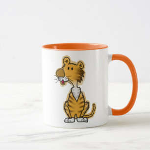 Cartoon Tiger Tasse