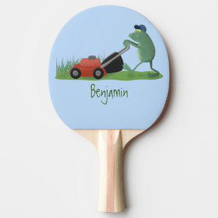 Cartoon Tischtennis Schläger
