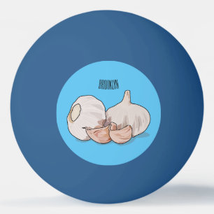 Cartoon Tischtennisball