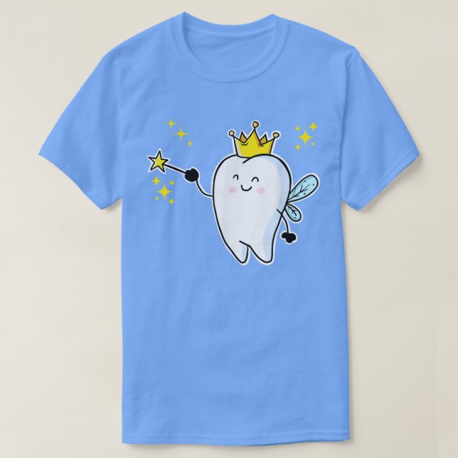 Cartoon Tooth Fairy T-Shirt (Design vorne)