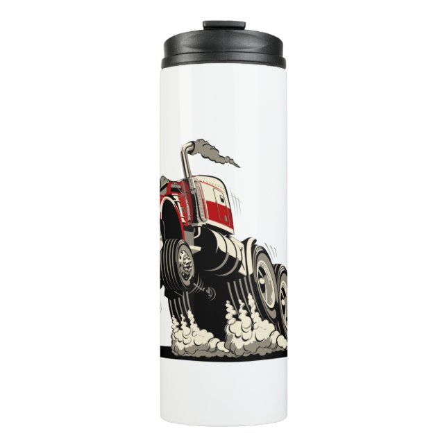 Cartoon truxk thermosbecher (Vorderseite)