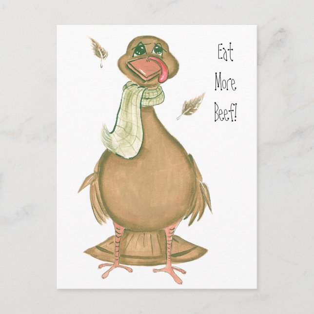 Cartoon Türkei Postkarte (Vorderseite)