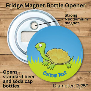 Cartoon Turtle Bottle Opener Flaschenöffner