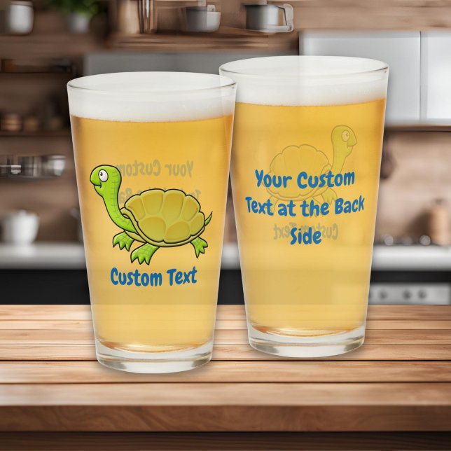 Cartoon Turtle Glas (Von Creator hochgeladen)
