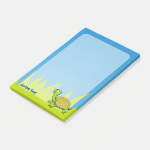 Cartoon Turtle Post-it Klebezettel