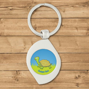 Cartoon Turtle Schlüsselanhänger