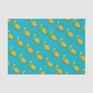 Cartoon Turtle Seidenpapier