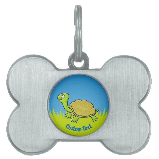 Cartoon Turtle Tiermarke (Vorderseite)