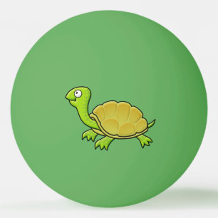 Cartoon Turtle Tischtennisball