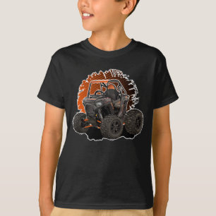 Cartoon-UTV-Geländefahrzeug T-Shirt