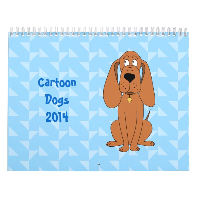 Cartoon verfolgt Kalender 2014 (Titelbild)