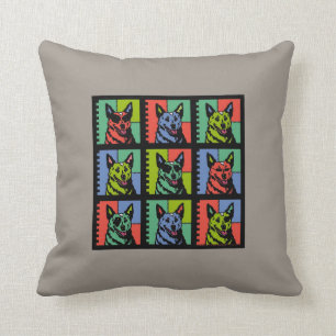 Cartoon-Vieh-Hunde Kissen