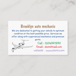 Cartoon Visitenkarte