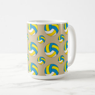 Cartoon Volleyball Ball Kaffeetasse