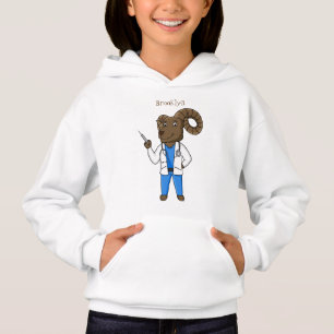 Cartoon von Bighorn-Schafen Hoodie