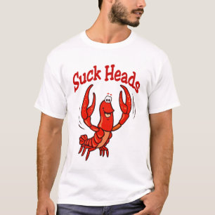 Cartoon von Krebsen (Cajun Crawfish) T-Shirt