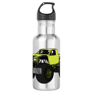 Cartoon von Monster Edelstahlflasche
