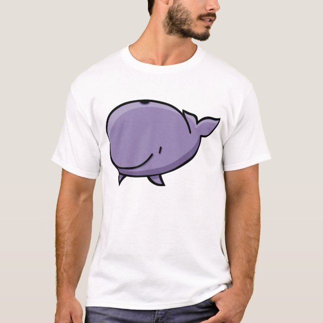Cartoon-Wal T-Shirt (Vorderseite)