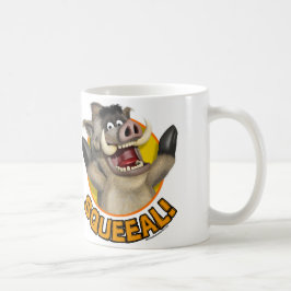 Cartoon Warthog Tier-Tasse Kaffeetasse