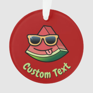 Cartoon Watermelon Ornament