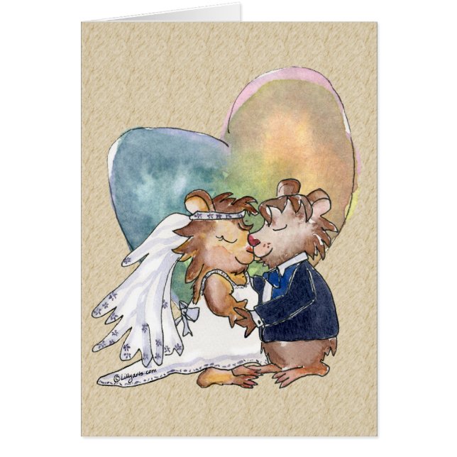 Cartoon Wedding Dance Couple (Vorne)