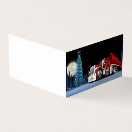 Cartoon Weihnachtswagen