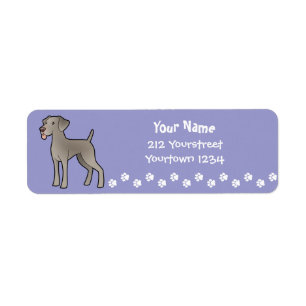 Cartoon Weimaraner