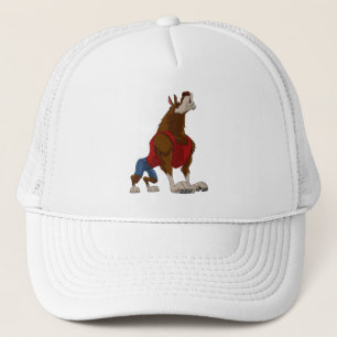 Cartoon Werwolf Truckerkappe