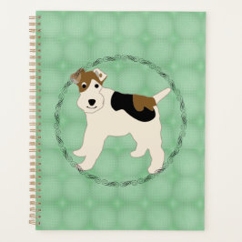 Cartoon Wire Fox Terrier Planer