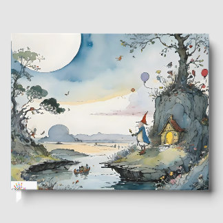 Cartoon wizard dreamscape gästebuch