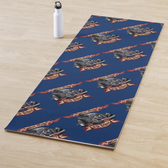 Cartoon Yogamatte (Beispiel)