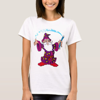 Cartoon-Zauberer T-Shirt