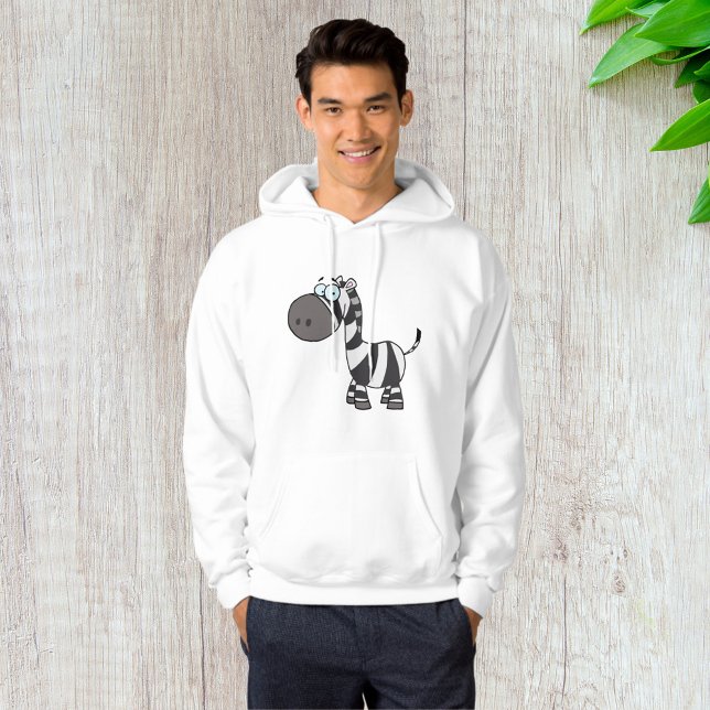 Cartoon Zebra Hoodie (Von Creator hochgeladen)