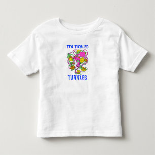 Cartoon zehn Tickled Schildkröten Kleinkind T-shirt